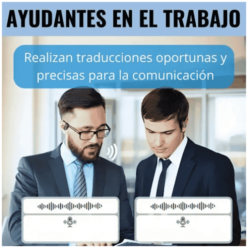 Audífonos traductores detalle 2
