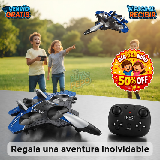 AeroStrike™ ✈️🔥 - Dron avión acrobático  anti golpes 🚀