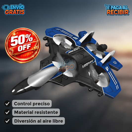 AeroStrike™ ✈️🔥 - Dron avión acrobático  anti golpes 🚀