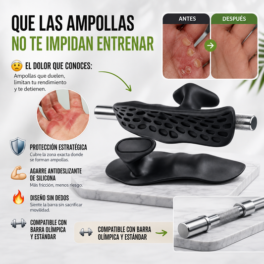 Agarres Para Gym PRO / Anti ampollas /Antidesilesante