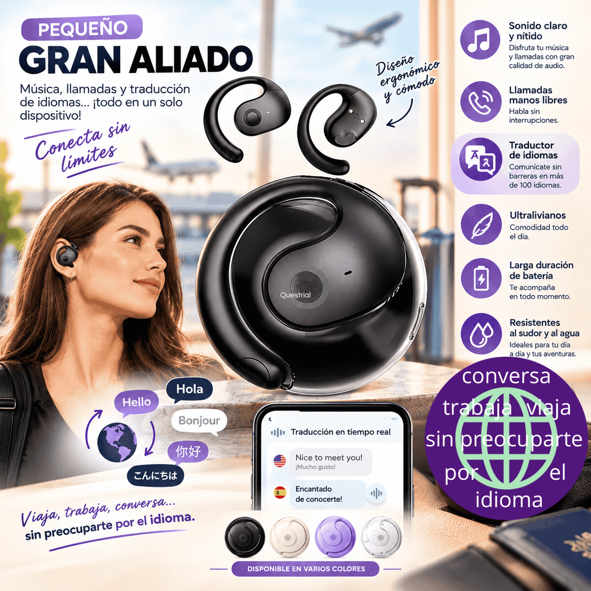 Audífonos traductores: pequeño gran aliado